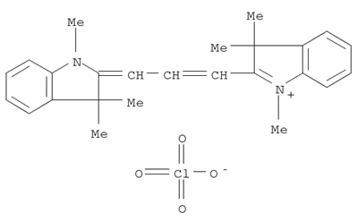 1,3,3-Trimethyl-2-[3-(1,3,3-trimethyl-2-indolinylidene)propenyl]-3H-indolium perchlorate